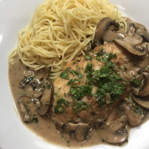 creamy chicken marsala