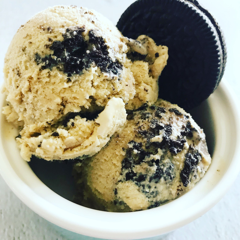 coffee kahlua cookies n cream ice cream